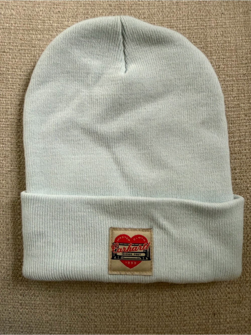 Carhartt Light Blue Cuffed Beanie